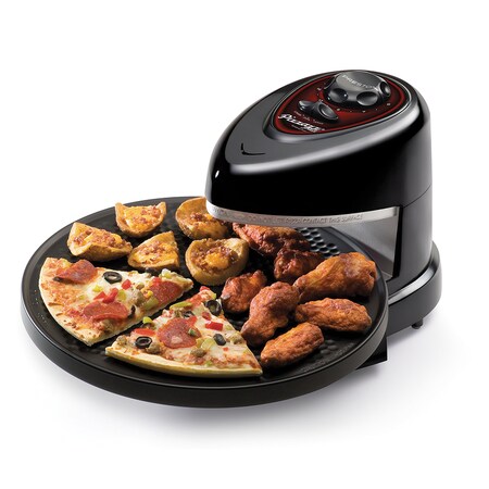 National Presto Presto Semi-Gloss Black Electric Pizza Oven 03430